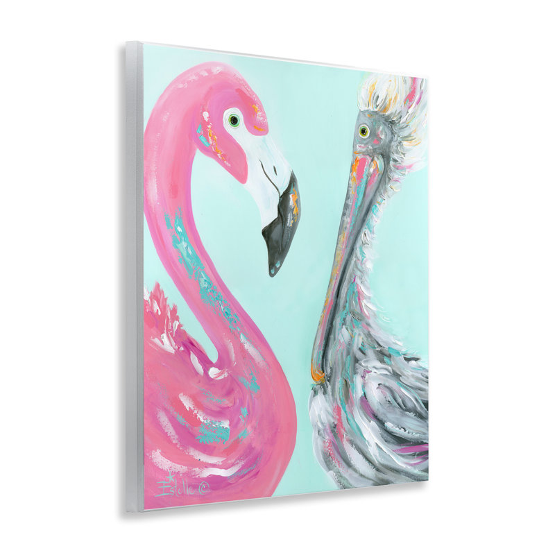 Art mural "Wild Nautical Birds" par Estelle Grengs
