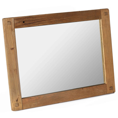 Asheville Wood Flat Wall Mirror