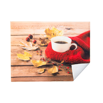 Microfiber Drying Mat Cozy Coffee