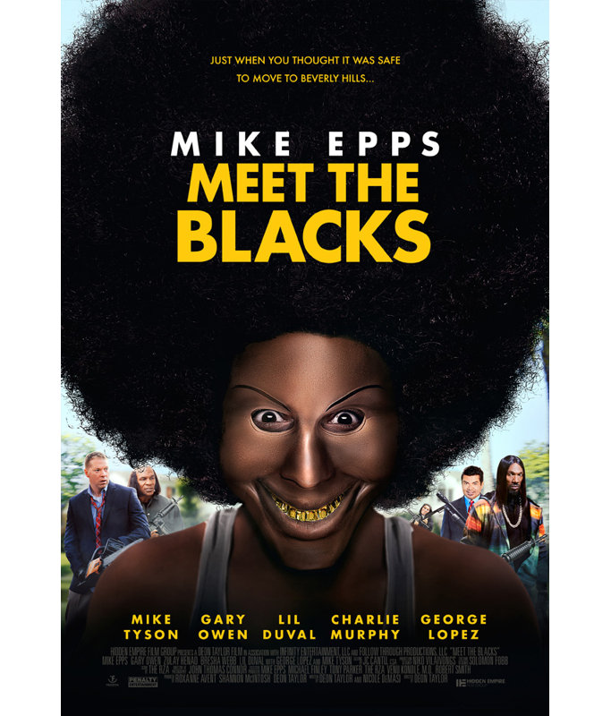Meet the Blacks, 18" H x 12" W