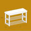 Banc de rangement pour 6 paires de chaussures-2018554763