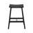 Solid Wood Bar Stool Without Backrest, Saddle Stool With Footrest Seat Height 26''-1618370598-1618645029
