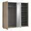 Temirlan 4 Door Manufactured Wood Wardrobe