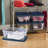 Stackable  Plastic Storage Tote Set-70115033-105149685