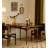 Retro solid wood rectangular design small dining table for home-751135402