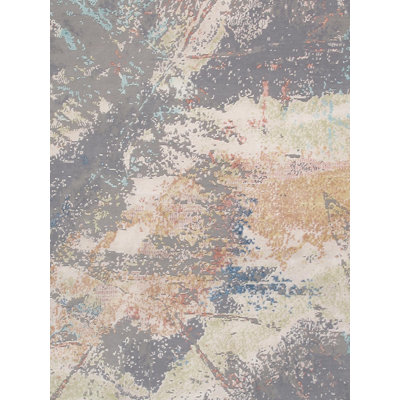 Hand Knotted Abstract Indoor Rug