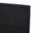 Adjustable Height King Headboard With Black Fabric And Modern Design Contemporary Waffle For In