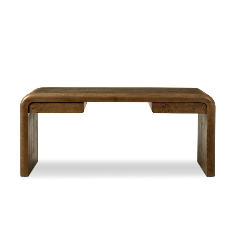Daven Desk-Rye Medium Burl Oak Veneer