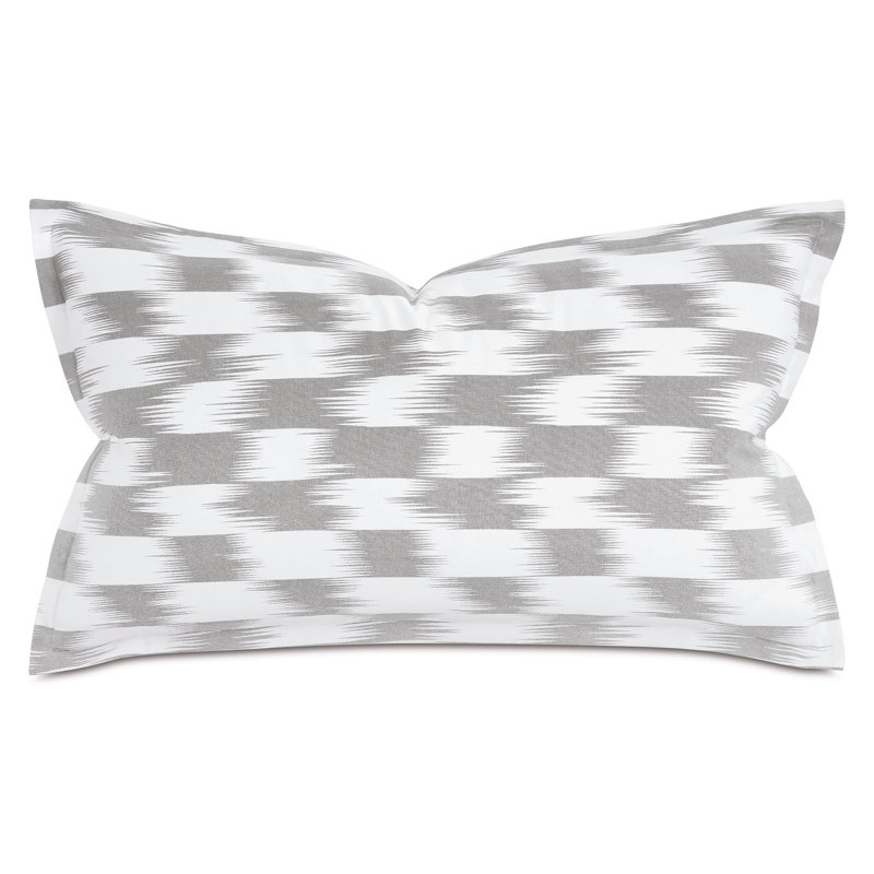 Taie décorative 100% coton Cove Ikat, Très grand