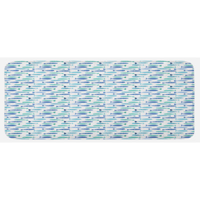 Tapis de cuisine poisson