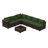 7-piece wicker patio conversation sets with cushions-321266797-329053540-329053542