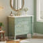 Meuble-lavabo 36 po avec lavabo, vert-1649276606