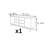 Solid wood retro style TV stand
