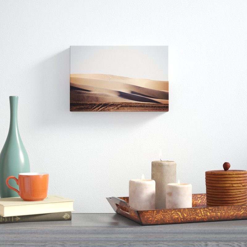 «Sand Dunes I», photographie sur toile, H 8 po x l 12 po