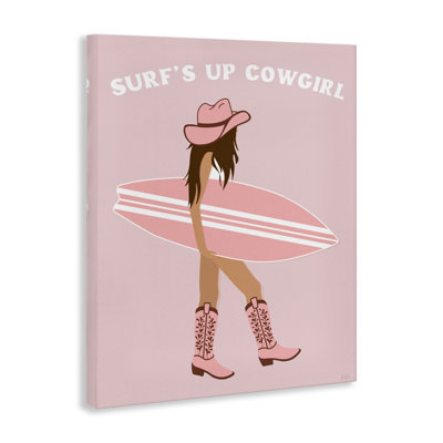 Surf's Up Cowgirl Canvas, conception de Natalie Carpentieri