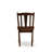 5 Piece Kitchen Table Set for 4 Includes a Round Dining Table with Pedestal and 4 Solid Wood Seat Chairs, Mahogany-83870240-83870241-83870242