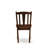 5 Piece Modern Dining Table Set Includes a Round Kitchen Table with Pedestal and 4 Dining Room Chairs, Mahogany-2010441222-2010441220-2010441221