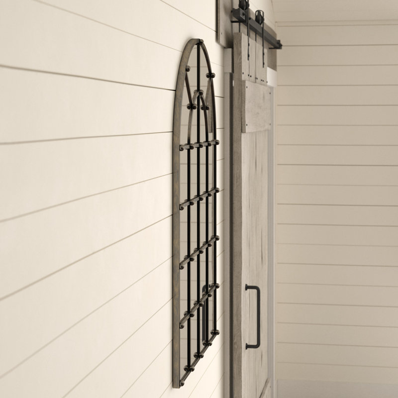 Santino Metal Arch Wall Mirror