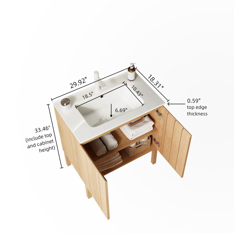 Armoire de rangement autoportante avec portes doubles