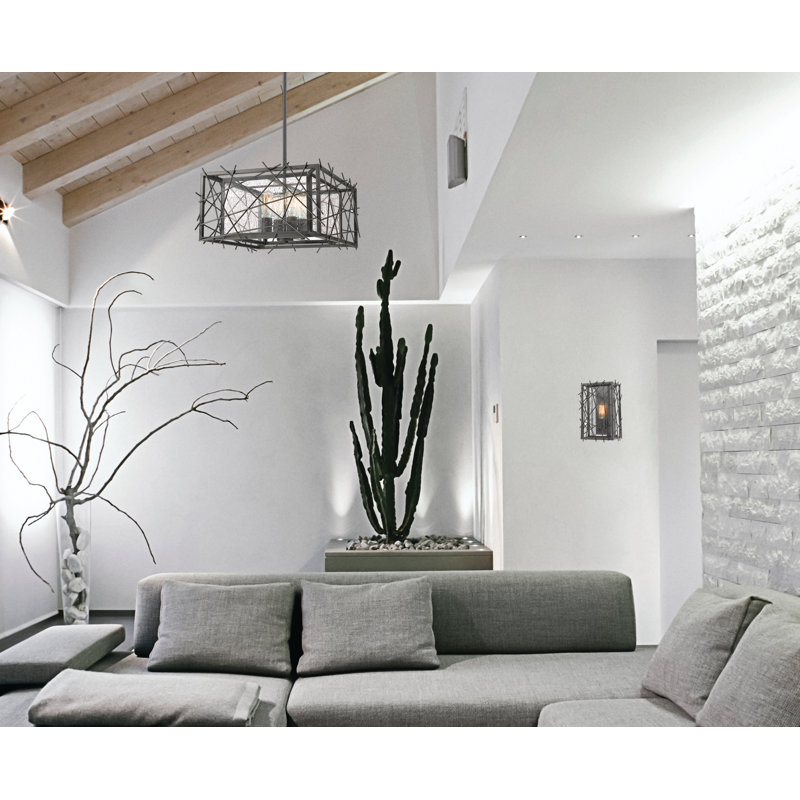 Gile Steel Flush Mounted Sconce
