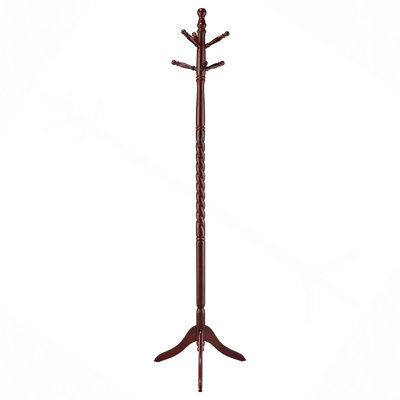 Coat Rack With Twisted Post