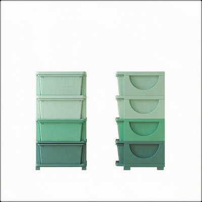 Tiroirs de rangement modernes pour jouets, organisateur de salle de jeux à plusieurs niveaux, tour de rangement adaptée aux enfants, unité de tiroir verticale peu encombrante