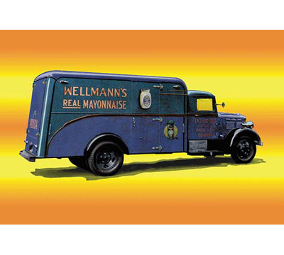 « wellmanns mayo truck », impression