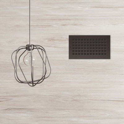Grille carrée en aluminium Reggio
