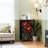 4 Drawer Dresser for Bedroom, Narrow Chest of Drawers, Wooden Top and Study Iron Frame 18"x37.5"-(WxH)