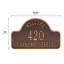 Plaque d'adresse murale Lexy Welcome 2 Line-232945565-232945554