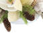 Arrangement Holiday Magnolia en pot de Fiberstone