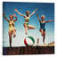 « saut de filles », impression sur toile-73145334-73145339-20913035