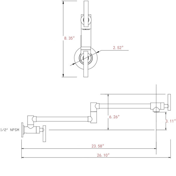 Dimensions du produit