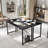 47 Inch Metal Base Writing Desk-153273476-153273478