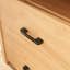 Table de chevet 2 tiroirs 23 po avec dossier fini-2138980593