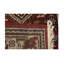 Tapis tribal rouge à motif floral 2 pi 11 po x 5 pi 2 po Indo