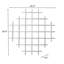 Black Walnut Solid Wood Accent Wall Mounted Lattice Display Shelf, Chinese Style Decor Storage Rack for Tea Room Entryway Home Decor-1265688760
