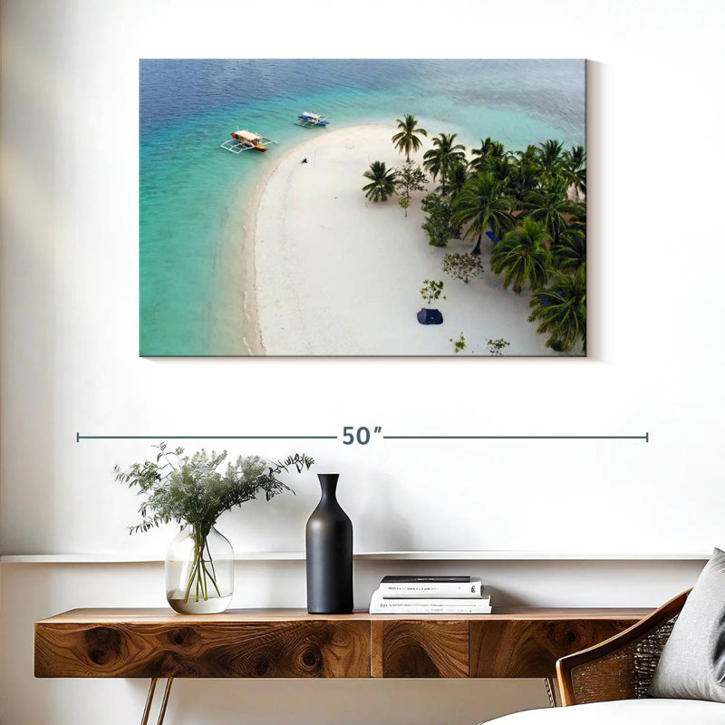 Gillard Gillard tropical aux Philippines, H 26 po x l 39 po