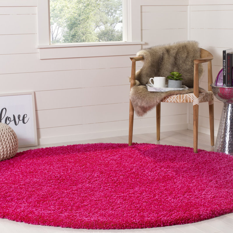 Collete Sgl-Laguna Shag Performance Solid Color Rug, Square 6'7"