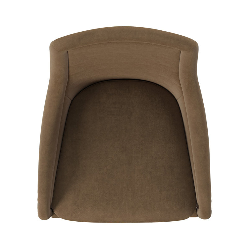 Blaire Upholstered Dining Chair, Monte Mushroom