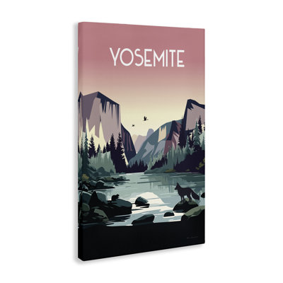 Art mural Yosemite Landmark View par Omar Escalante