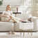 Modern Vanity Stool Chair with 4 Metal Legs and Storage, Multiuse Foot Rest for Makeup Room Bedroom