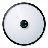 Frieling Black Cube 12.5 in. Glass Lid