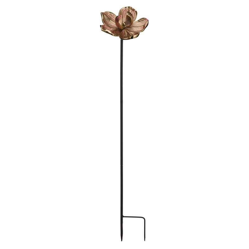 Piquet de jardin en fonte - Coquelicot