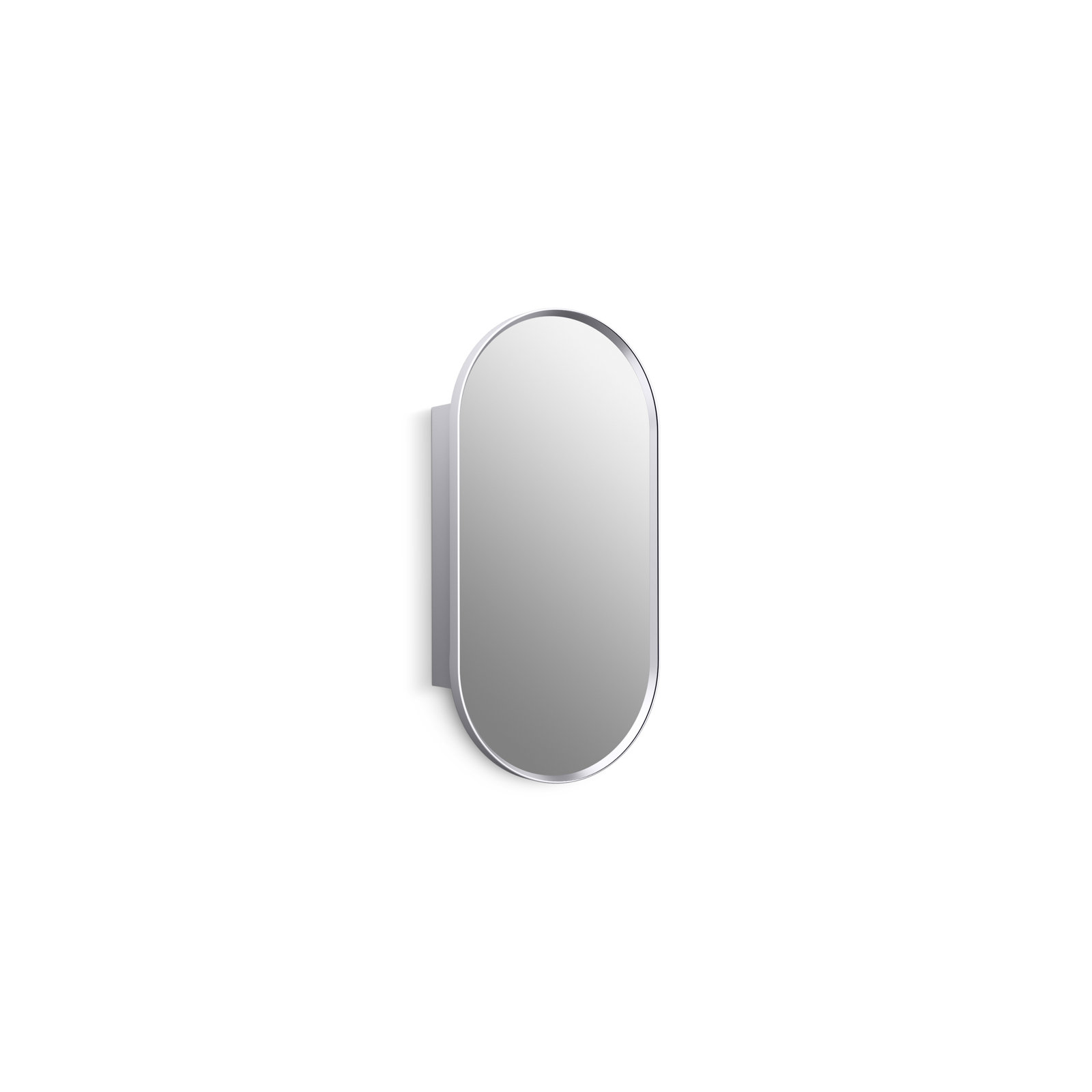 Verdera Capsule Framed Medicine Cabinet, Moderne Brushed Gold, 30" H x 15" W x 5.55" D