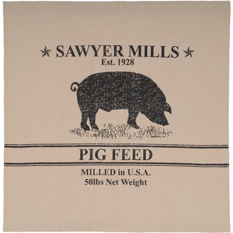 Rideau de douche simple Sawyer Mill