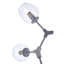 Kane 5 - Light Silver Geometric Pendant