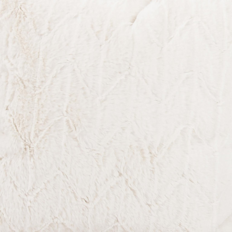 Jeté angora naturel, Brun