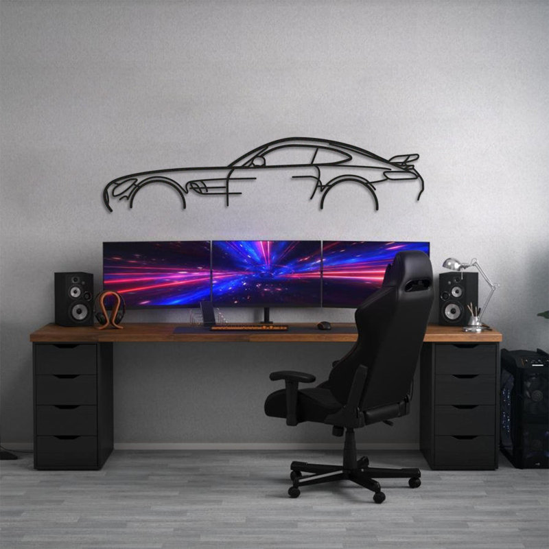 No Frame Print on Metal, 120cm H x 28cm W