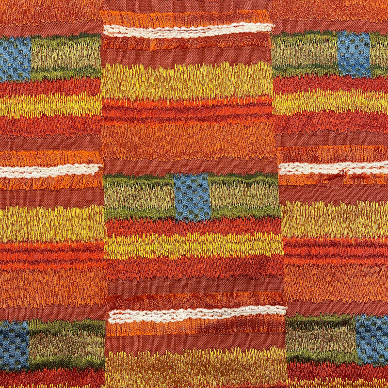 The Met x Ann Gish Pluma Throw, Orange
